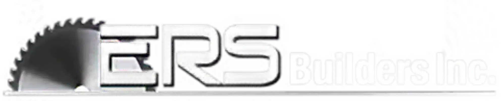 ers builders inc logo white